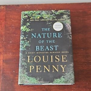 Louise Penny The Nature Of The Beast Book Signed 1st Edition